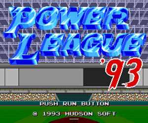 Power League '93 (Japan) Screenshot